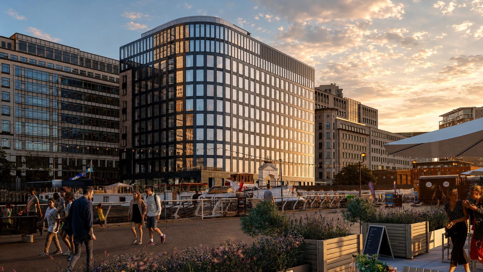 17 Columbus Courtyard | Life Sciences Lighting Project